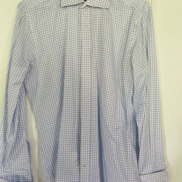 Dress shirt café coton with French cuff - Picture 1 of 3